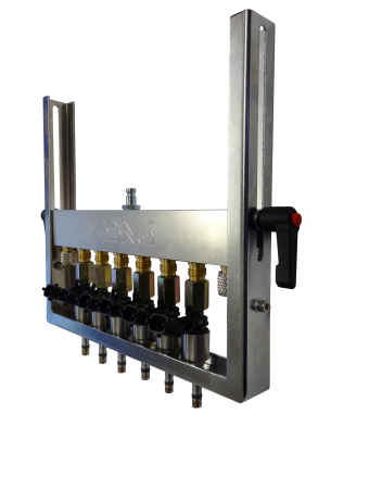 ASNU Adjustable Injector Test Rail